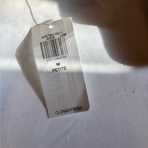 Old Navy Black and White Geometric Midi Dress - Picture 3 of 4